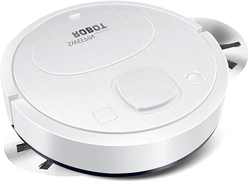 Robot aspirador y trapeador robot aspirador robot aspirador fuerte succión delgado, bajo ruido, ideal para pelo de mascotas, suelos duros y limpieza