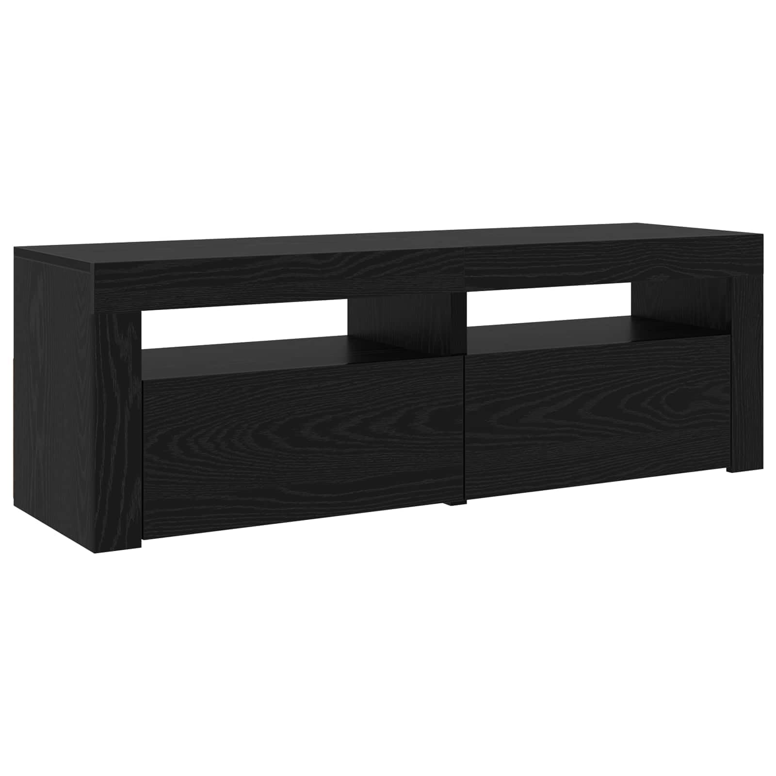 Conjunto de Mueble de TV 3 uds. Roble Negro,51.3kg-3332509