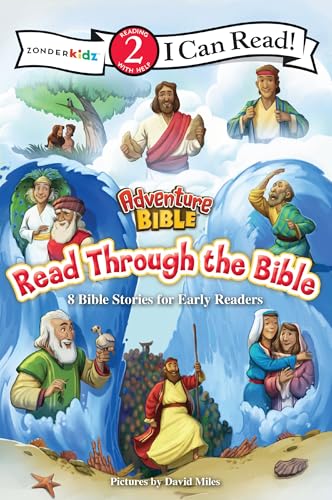 Adventure Bible Read Through the Bible: 8 Bible Stories for Early Readers (Level 2 I Can Read)