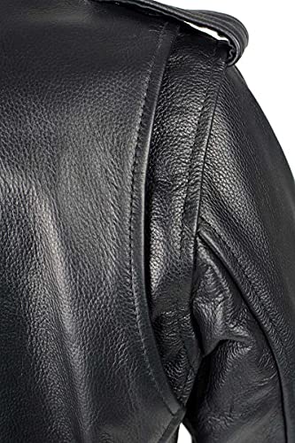 Image of Milwaukee Leather Women's Classic Premium Leather Motorcycle MC Style Riding Jacket