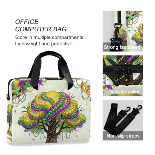 Funda para portátil de viaje 15.6 pulgadas con asas y correa miniatura 6