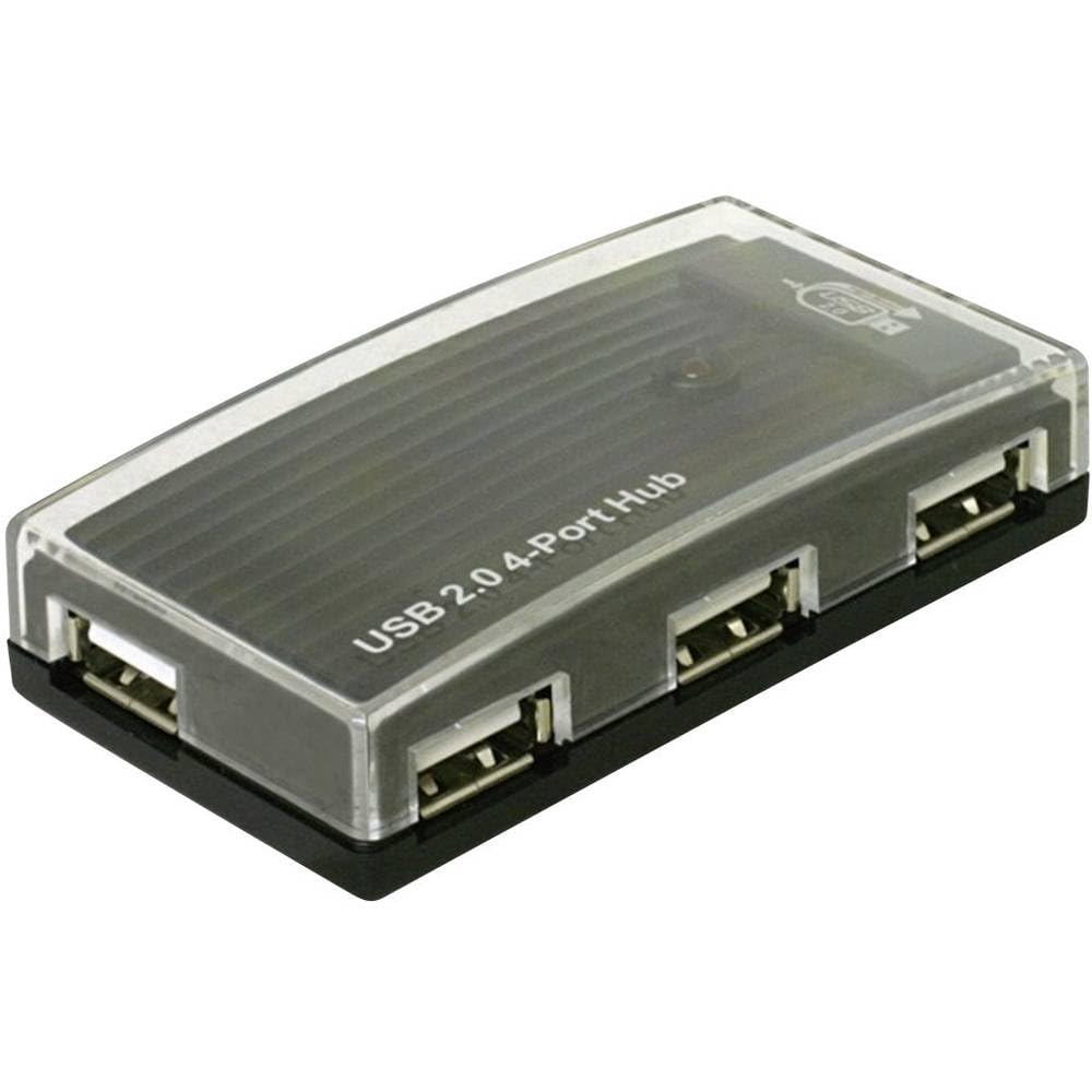 Delock Hub zewnętrzny USB 2.0, 4 porty
