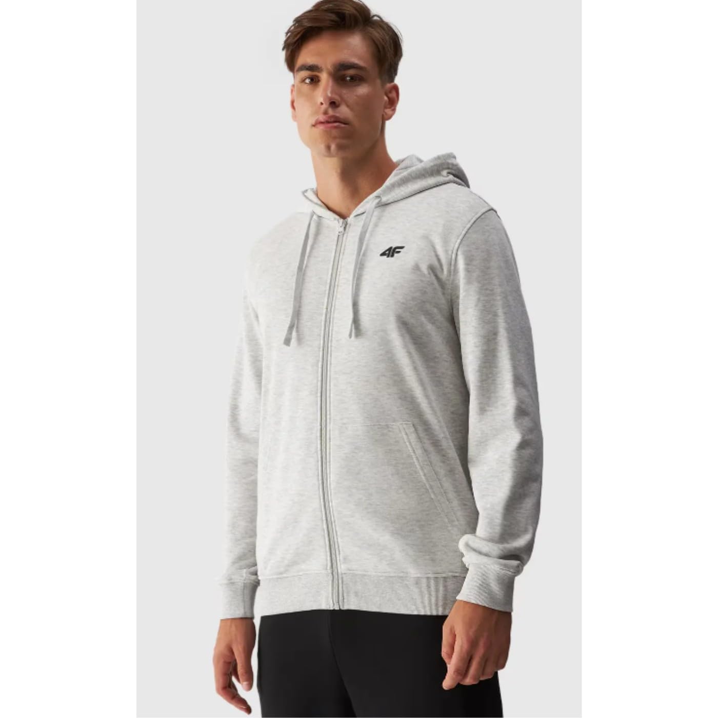 Bluza rozpinana męska 4F M1466 regular fit szara rozm. XXL
