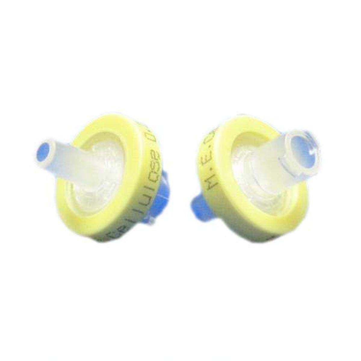 J.G. Finneran FNY0213PF Nylon Mini-Tip Syringe Filter, 13 mm Diameter, 0.2 µm Pore Size, Light Green (Pack of 500)