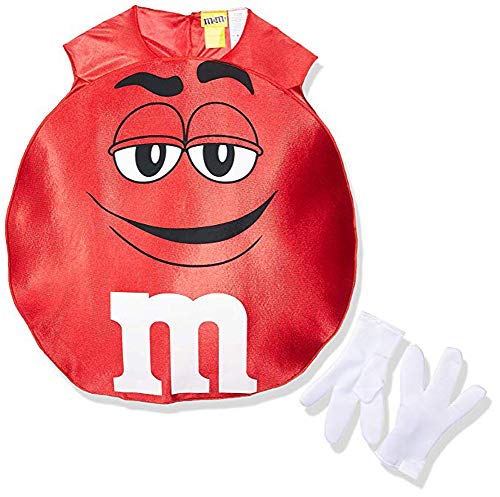 Rasta Imposta M&M's Poncho, Red, Teen 13-16