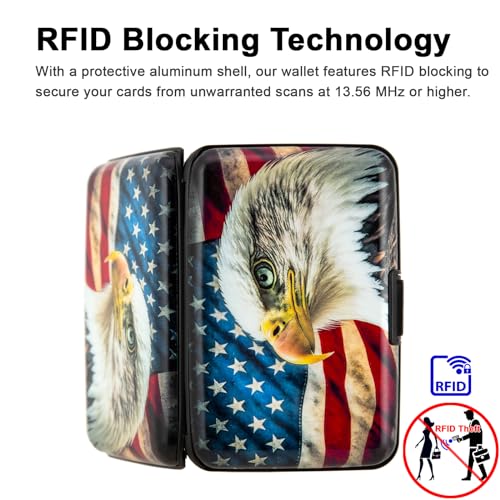 Credit Card Holder Small RFID Blocking Wallet Business Metal Slim Mini Aluminum Hard Case for Women Men2