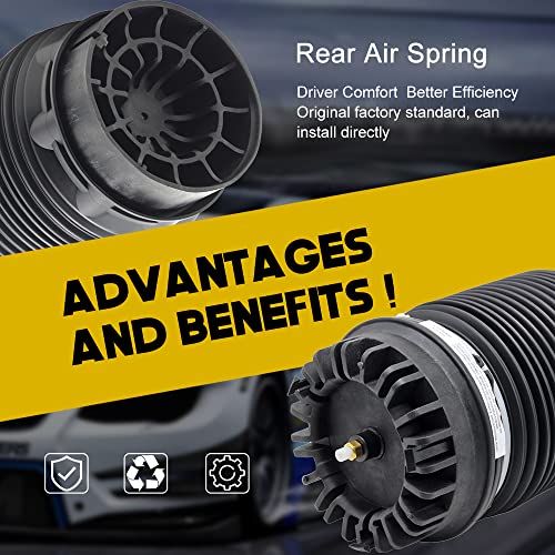 Airsusfat 2Pcs Rear Air Suspension Spring Bags For Dodge Ram 1500 2013-2018 Air Bellows 68248948Aa 04877136Aa 04877136Ab #TOP3