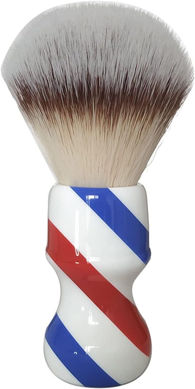 Shaving Brush Rayon Hair Resin Handle Beard Soap Foam Brush Handmade Wet Shaving Brush (Color : A)