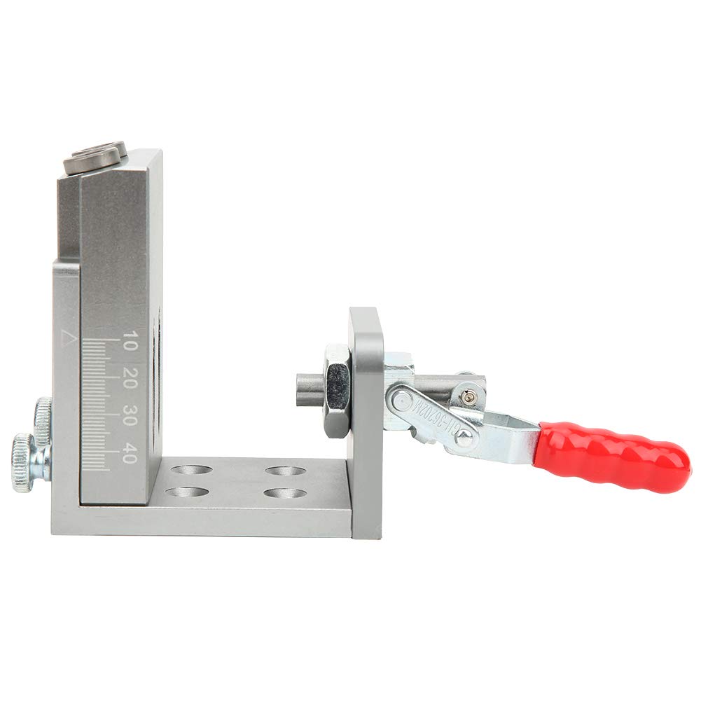 Lokalizator otworów ukośnych, narzędzie do obróbki drewna, łączenie otworów 15 °, materiał ze stopu aluminium, szybkie zaciśnięcie wiertła 9 mm, do tworzenia mebli i projekty