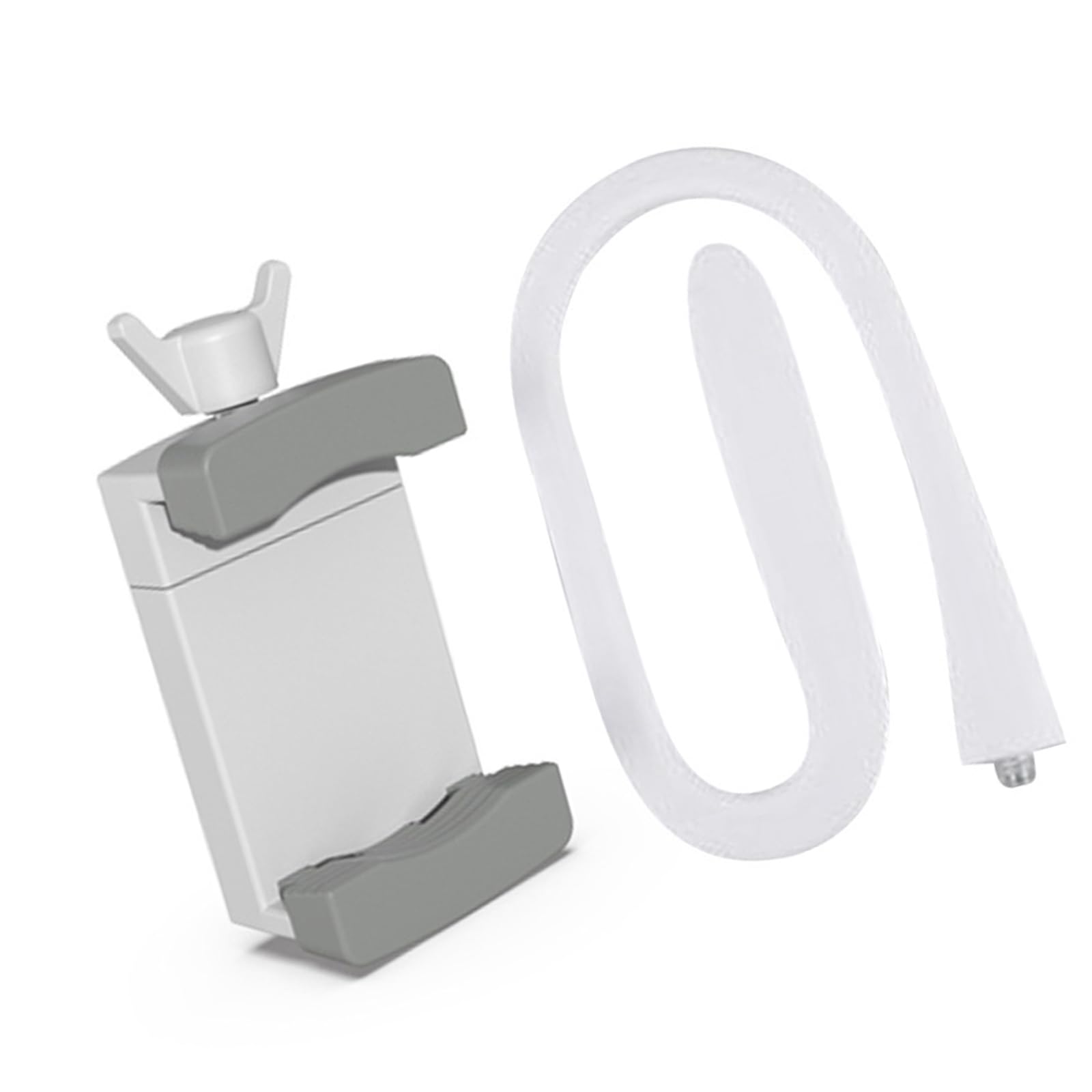 Nvoqilin White Compacted Infant Monitor Observation Holder Rack Bracket With 360 Degree Rotating And Clip For Easy Installation Infant Video Monitor