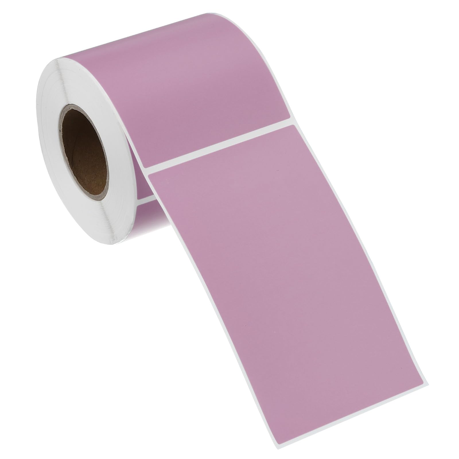 PATIKIL Rectangular Color Coding Labels 127x76mm, 250 Pcs Rectangle Colored Labels Sticker Moving Stickers Label Tags for Inventory Office Home Packing Box, Purple Pink