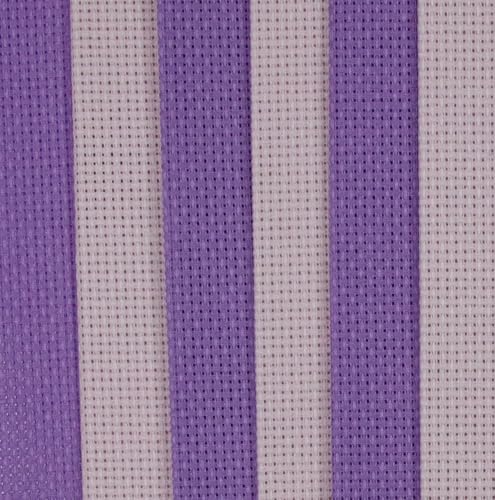 Image of KCS 4 /6 pc of 12 inch x 18 inch 30cmx45cm 16CT Counted Cotton Aida Cloth Cross Stitch Fabric (Lavender+Pink, 6 pc)