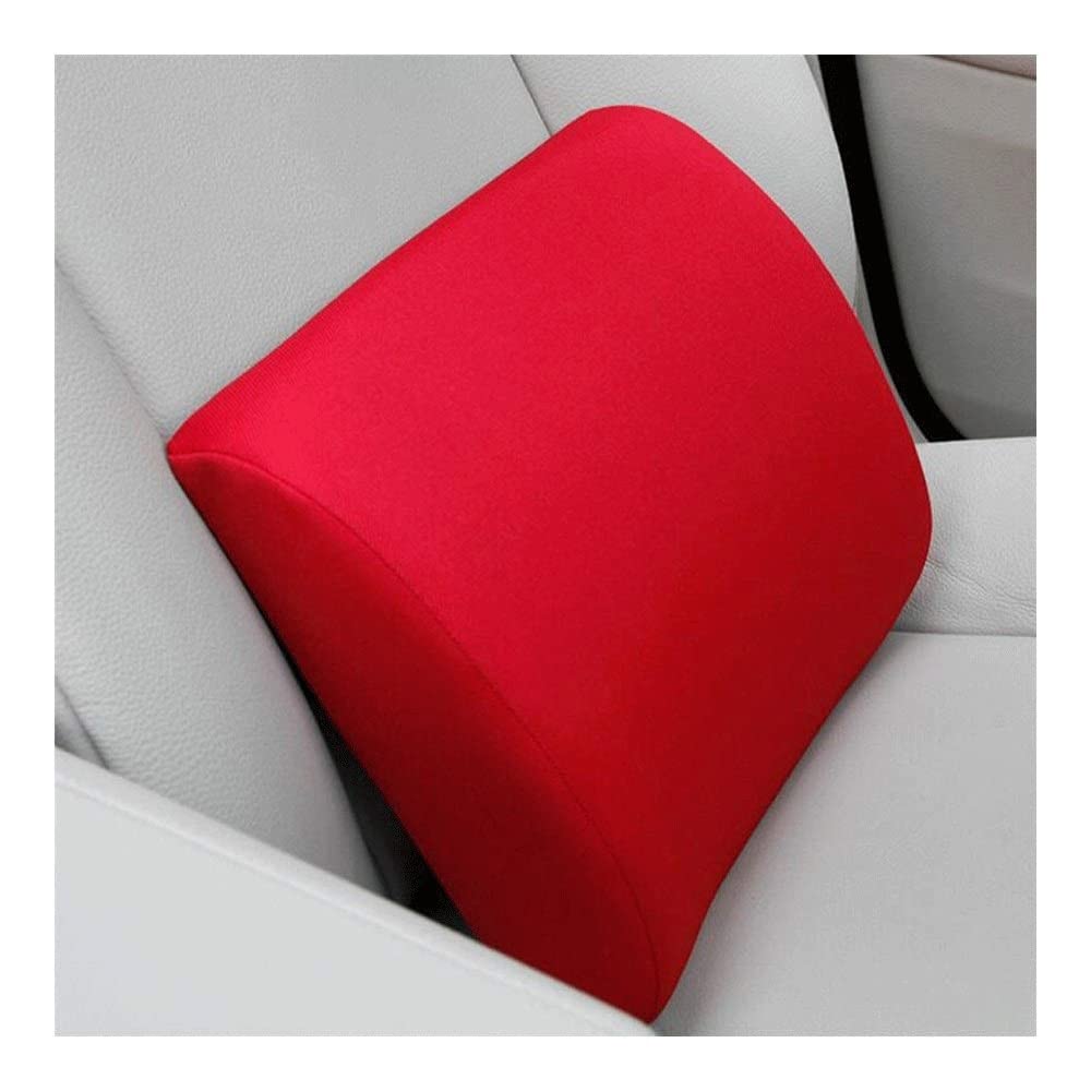 Coussin en mousse à mémoire de soutien pour le bas du dos à positionnement facile et ergonomique