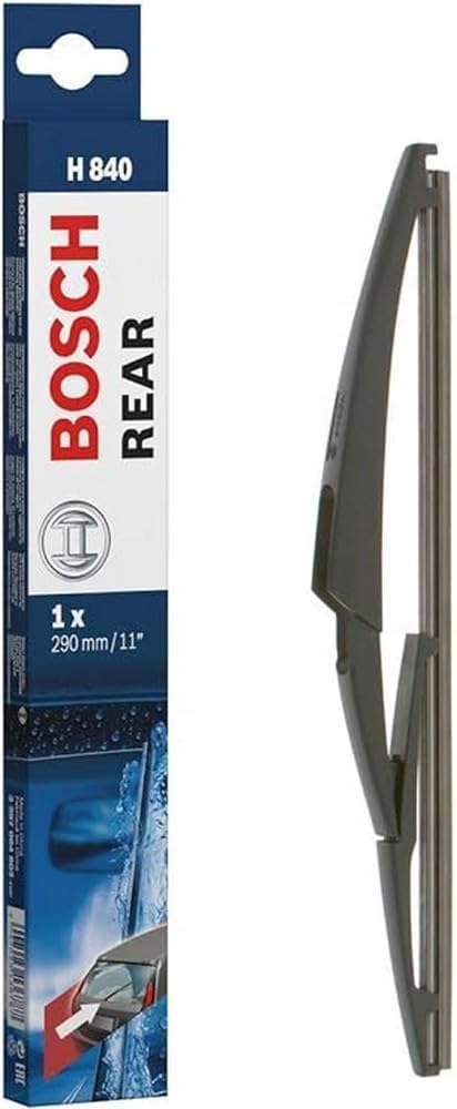 Bosch Aerotwin A120S limpiaparabrisas, Longitud 750 mm/650 mm, 1 juego para el parabrisas (frontal) + Rear H840 limpiaparabrisas, Longitud 290 mm, para la ventana trasera