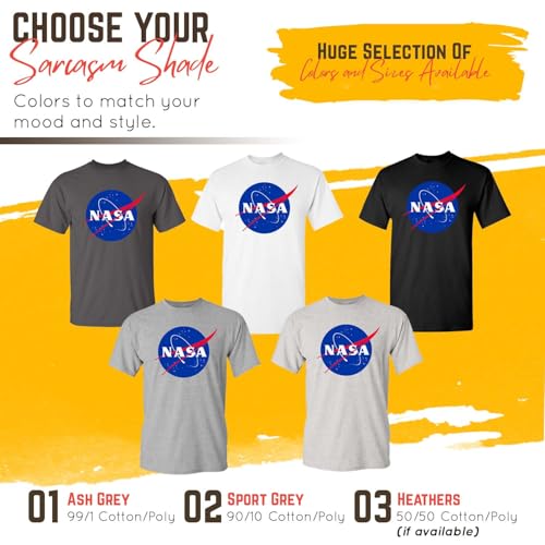 NASA Meatball Logo Astronomy Space Graphic Novelty Souvenir Shirt3