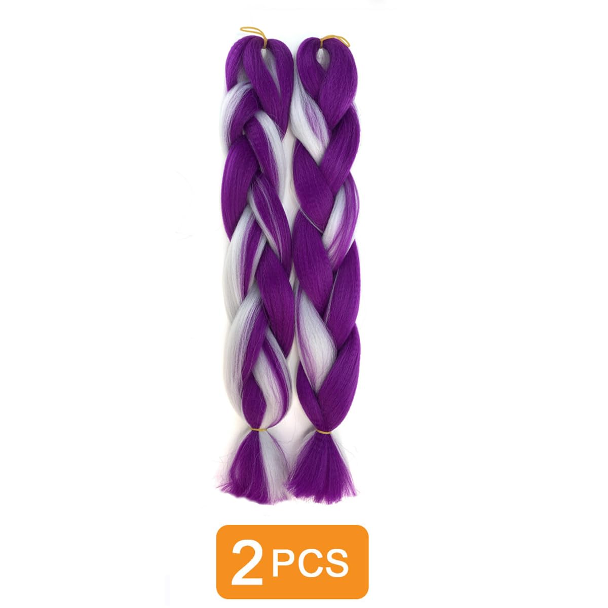 Ombre Braiding Hair 24inch Synthetic Kanekalon Hair Extensions Afro Crochet Braids Twist for Women 1528 - Image 2