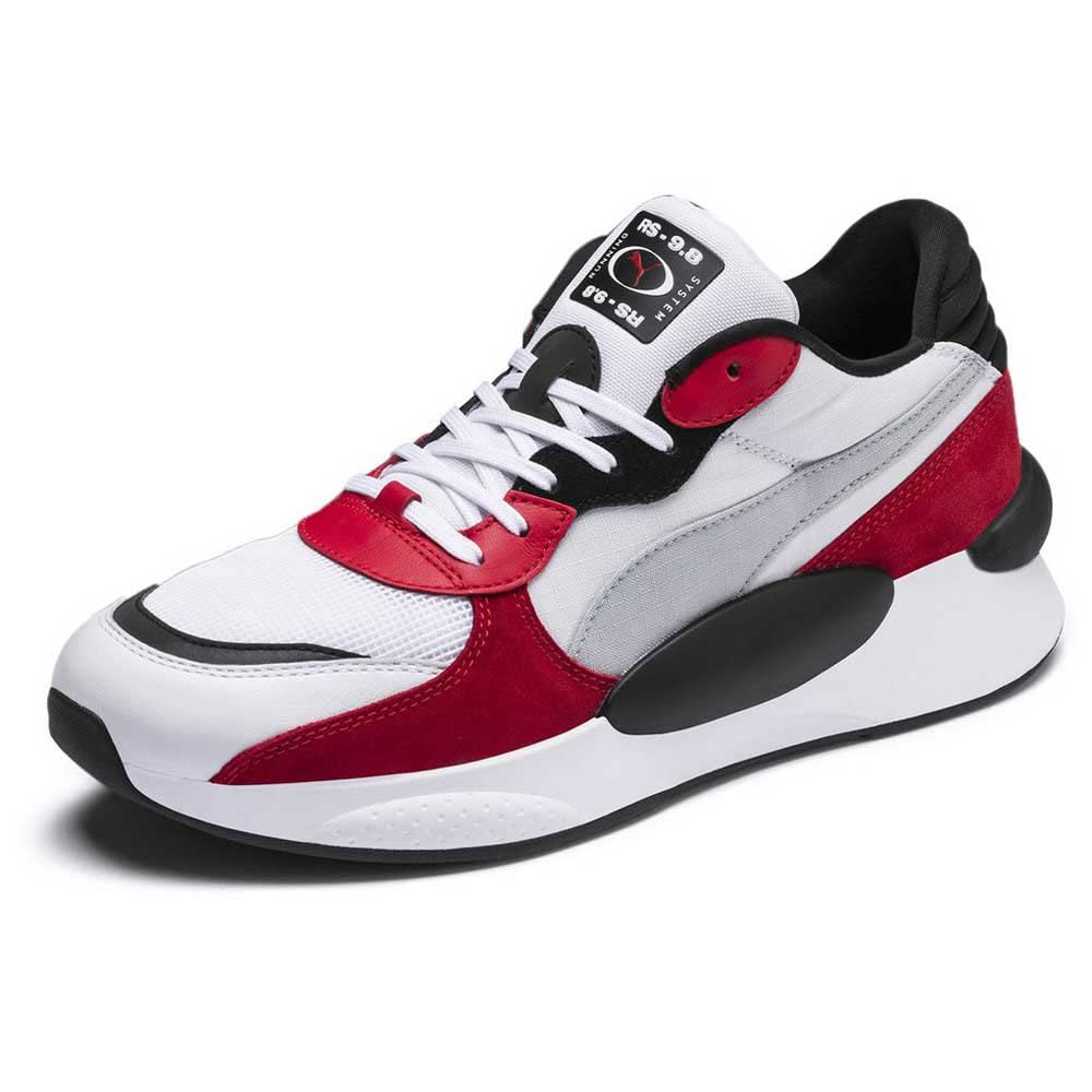 Puma Rs 9.8 Space, Scarpe da Ginnastica Unisex-Adulto, White-High Risk Red  01, 41 EU : Amazon.it: Moda