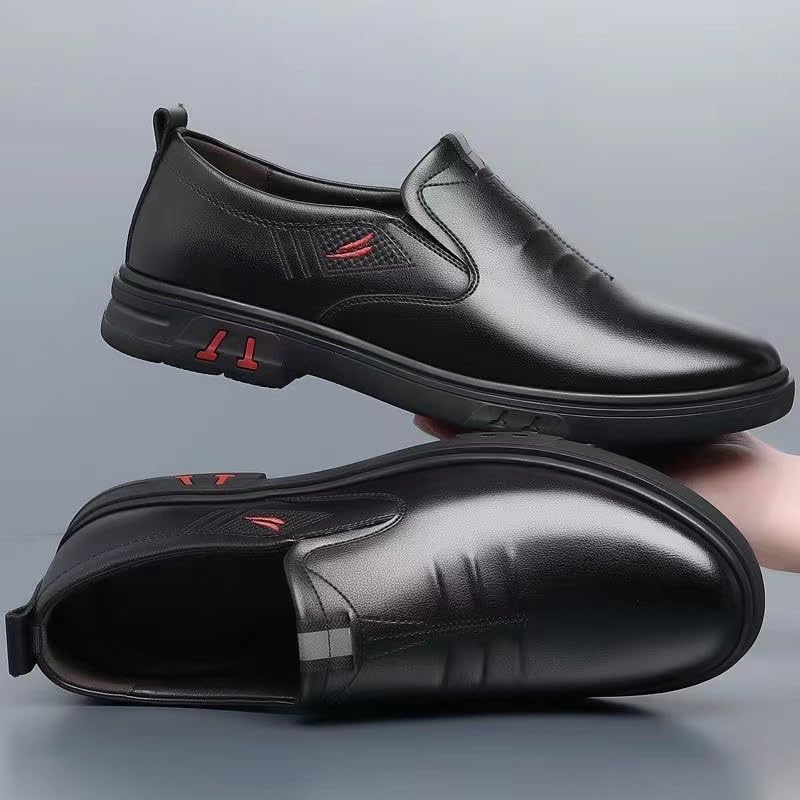 Men's Business Formal Dress Shoes - Lightweight and Comfortable, Slip-Resistant and Durable. Casual wear and Versatile for Daily use, Work and Commuting.3