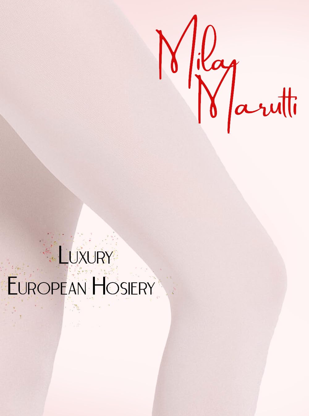 Mila Marutti Women's Tights Semi Opaque Stockings for Women | Semi Sheer Pantyhose Nylons | Made in EU