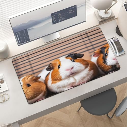 Guinea Pigs Desk Pad Large Office Desk Mat Waterproof miniatura 6