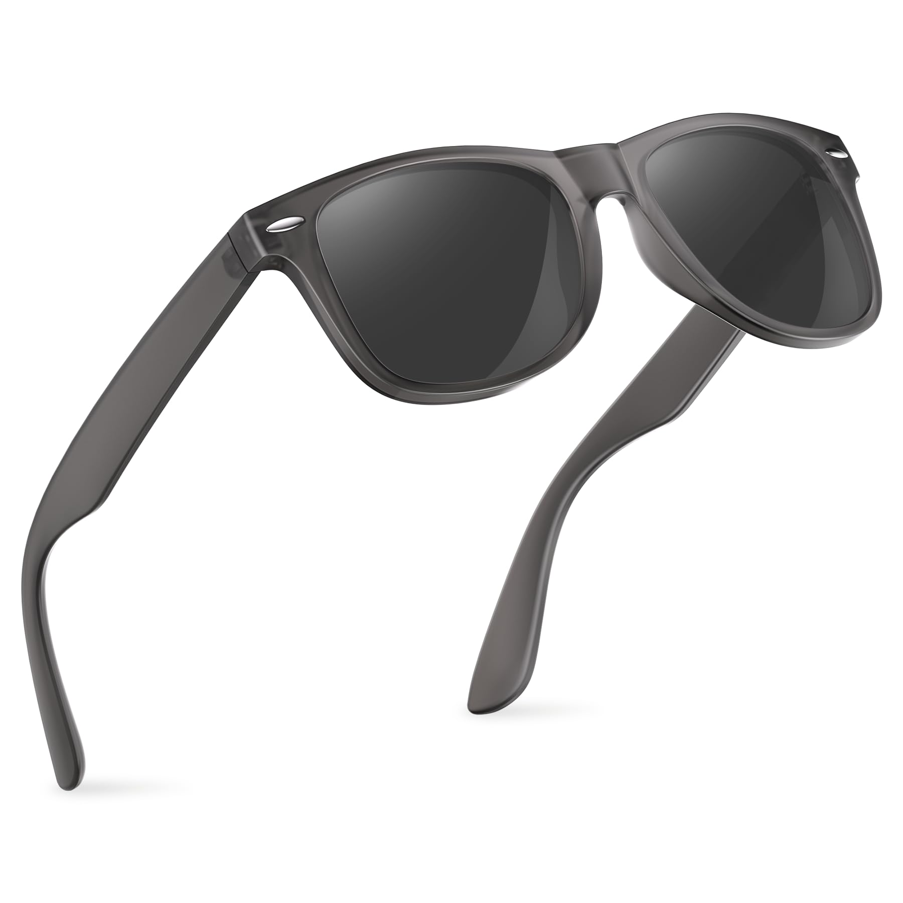 Glapeame Polarisiert-Sonnenbrille-Herren-Damen-Sonnenbrillen-Sunglasses-Men-Woman-Sonnenbrille Schwarz-UV400-Unisex-Retro-Vintage-Klassische-Polarisierte-Brille-Sportbrille-für Fahren-Camping