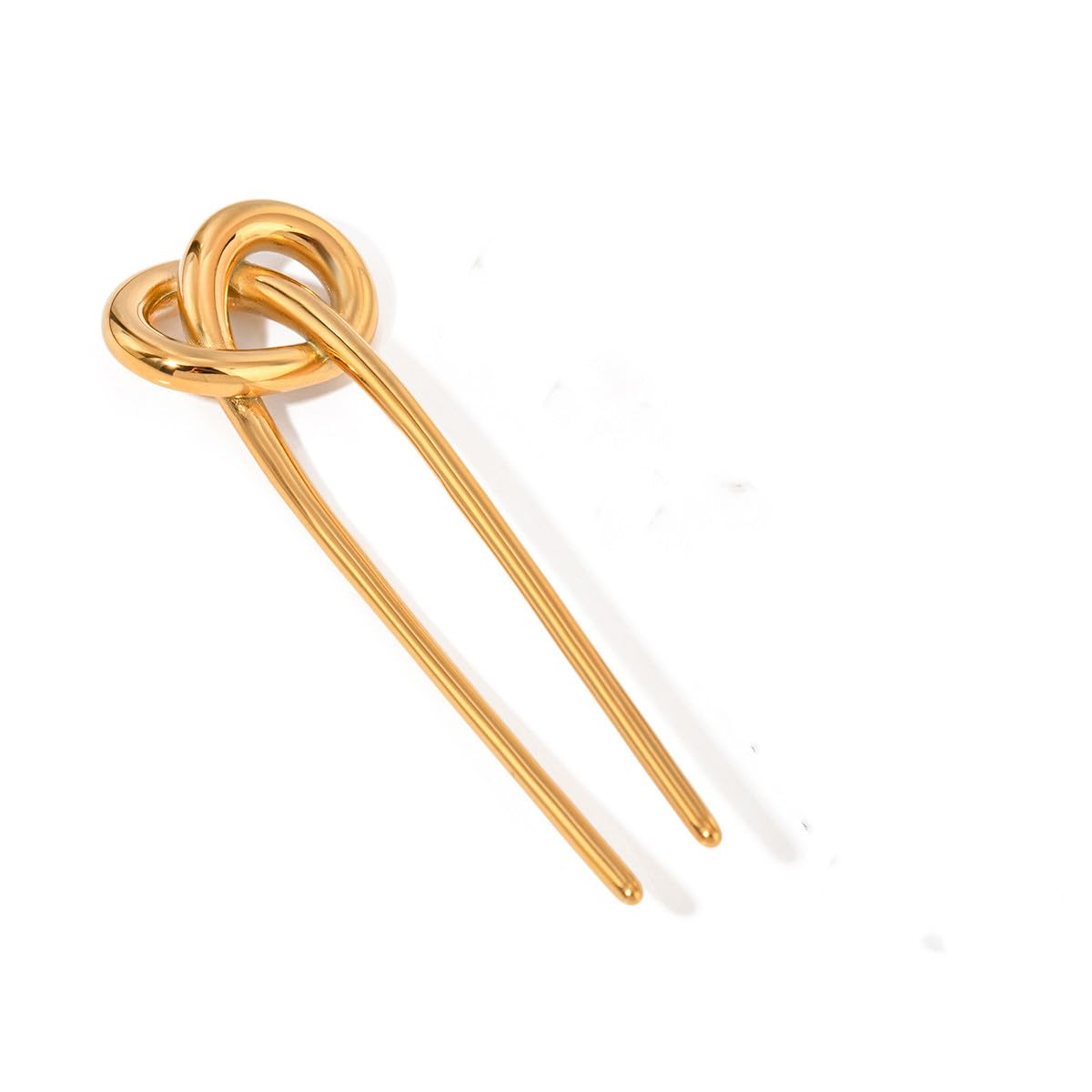 Vintage Französische Gold Haarnadeln - Metall Haarnadel 1P