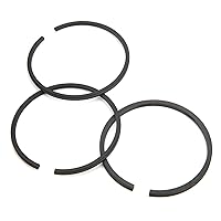 Vista 5 de Anillo de pistón de compresor de aire, 3 piezas de anillo de pistón de repuesto para bomba de compresor de aire de cilindro de 1.654 in, aire
