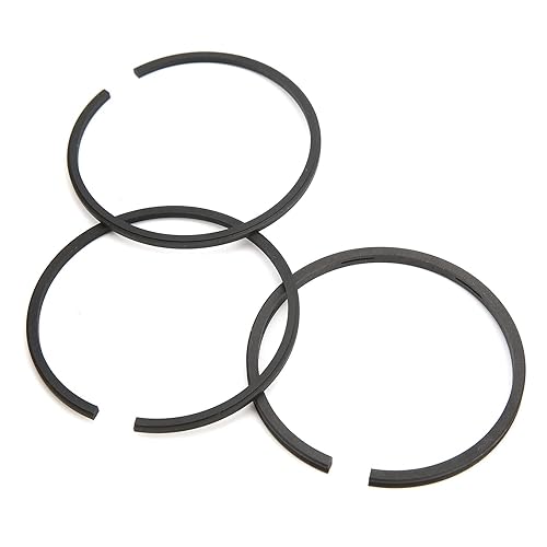 Miniatura 5 de Anillo de pistón de compresor de aire, 3 piezas de anillo de pistón de repuesto para bomba de compresor de aire de cilindro de 1.654 in, aire,