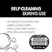 Classic Omnishaver - Black - The Fastest Way to Shave Head, Legs, Arms, Body | An Alternative to Disposable Shaving Razors Self Cleans & Strops During Use with Durable Blade | Bald Head Shaver for Men