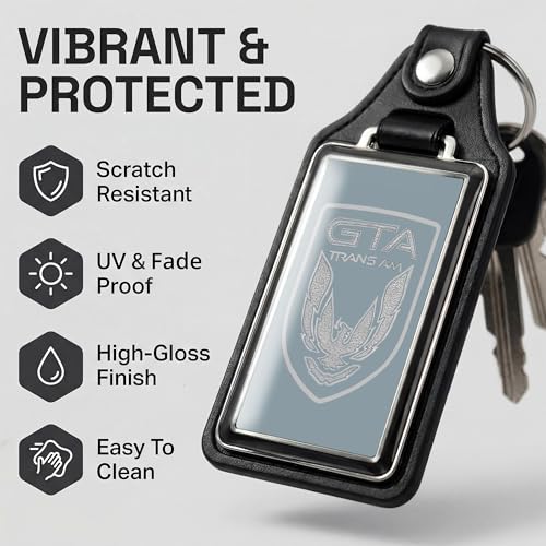 Image of Brotherhood Car Key Chain for Trans Am Firebird - Classic Models Keychain for Men and Women Gift Key Ring