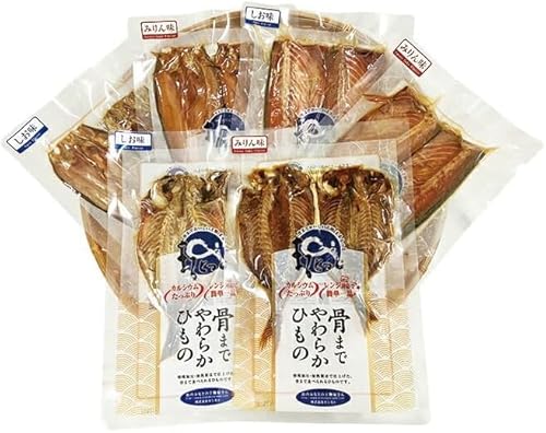 国産骨まで食べられる干物セット しお・みりん(6種各6枚) 計36枚 国産骨まで食べられる干物セット しお・みりん(6種各6枚) 計36枚