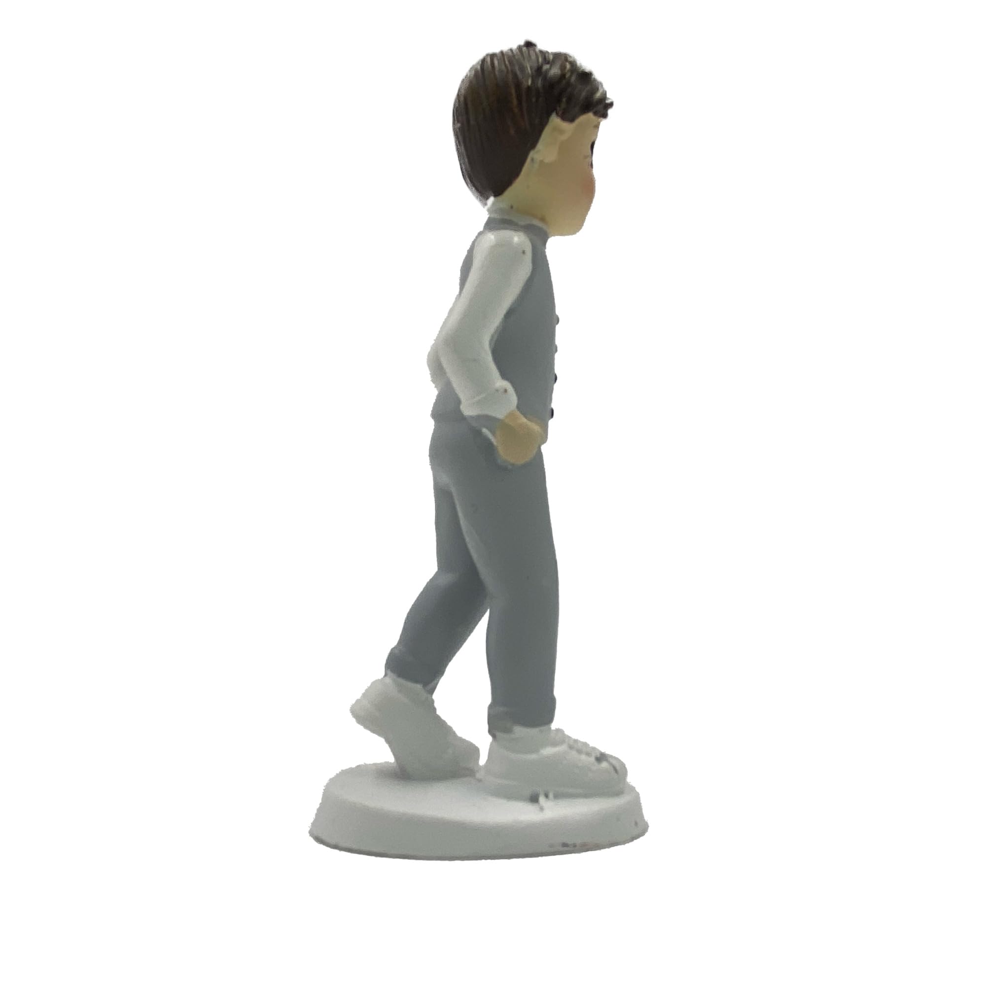 Figurine De Communiant En Résine - Décoration Pour Fête De Première Communion, Dimensions 8.5 X 2 Cm