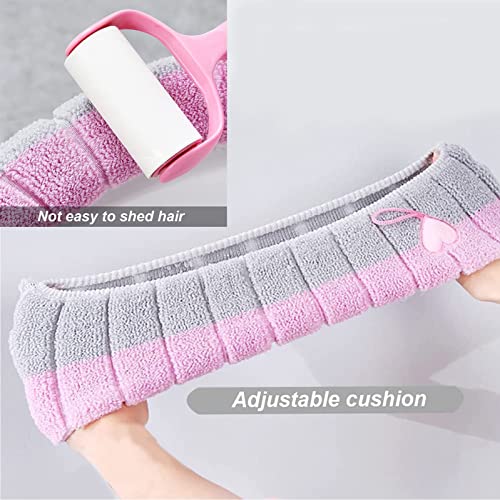 WC-Sitzbezug Toilettensitzbezug Toilettensitzauflage Toilettensitzabdeckungen, 4-Farbig Dicker Weiche Badezimmer Toilettensitzkissen Mit Griff, Universalgröße Dehnbar Waschbar WC-Sitzwärmer (12PCS-H) – Bild 8