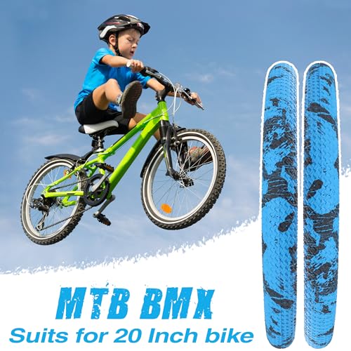 Weerock Bike Tire Kid Bike Tires 20 Inch Tires 2 Pack 20 X 2.1 Folding Bead Replacement Tyre With 20 Inch Inner Tubes For 20 Inch Bicycles thumb #5