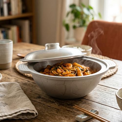 Wok de aluminio TrueCraftware 7" con tapa miniatura 2