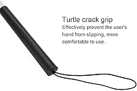 Vista 4 de Bastón para persianas, bastón de aluminio reflectante de noche, antideslizante, plegable, flexible y duradero, ayuda para caminar plegable