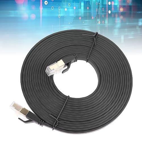 Cable Ethernet Cat 8, Alta Velocidad, 5 m, Diseño Plano miniatura 6