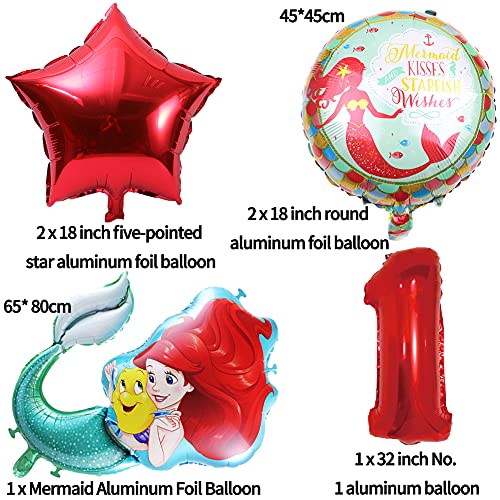 Sirena Decorazioni Compleanno, Hilloly Sirena Buon...