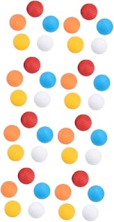 Toddmomy 40 pcs golf backyard balls training indoor balls throwing baseball practice balls baseball hitting Hollow Ball Accessories Hollow-out Ball catch the ball pp plastic Nonporous