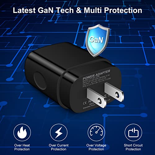Super Fast Type C Charger Adapter, 3A Samsung Phone Charger Block 25W Pd Usb Cube Plug Rapid Google Pixel 7 6 Wall Charger For Galaxy A03S S21 Fe,S22 Ultra,S20,A53 5G,A14 A13 5G A32 A52 A12,Pixel 6A #TOP6