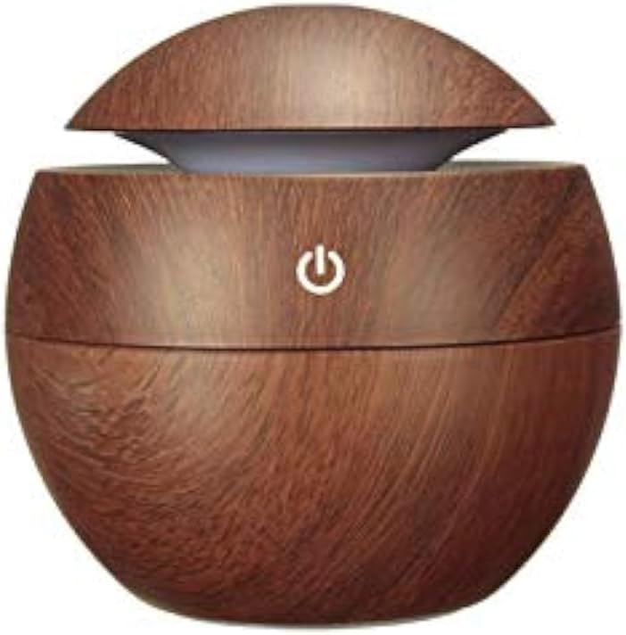 BRITSPEAR® Wooden Aroma Diffuser Humidifier cool mist Air Diffuser Air Purifier humidifier for bedroom | humidifiers for room (multi color)