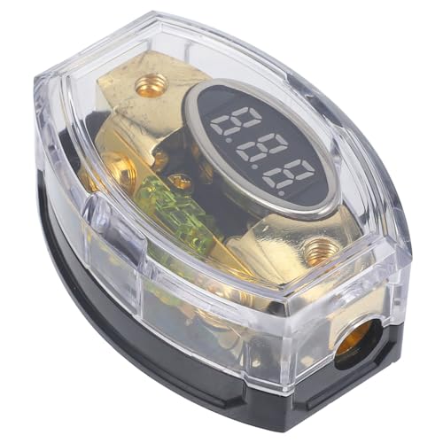 Ciieeo Portafusibles Cuadro de Luces o fusibles terminales Interruptor automático Distribuidor de Tierra Bloque de distribución del Amplificador del Coche Aleación de Zinc