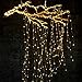 Produktbild LED Lichterbündel, 200 LED Lichtervorhang, lichterbündel außen mit Fernbedienung, Weihnachtsbaum Lichterkette Partydekoration für Garten, Party, Weihnachten, Hochzeit