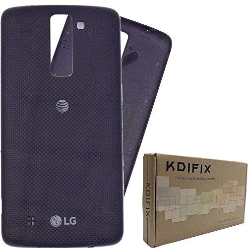 Back Cover Battery Door Housing Case Replacement - for LG K8 2016 / LG Phoenix 2 (AT&T), K350N (Black)