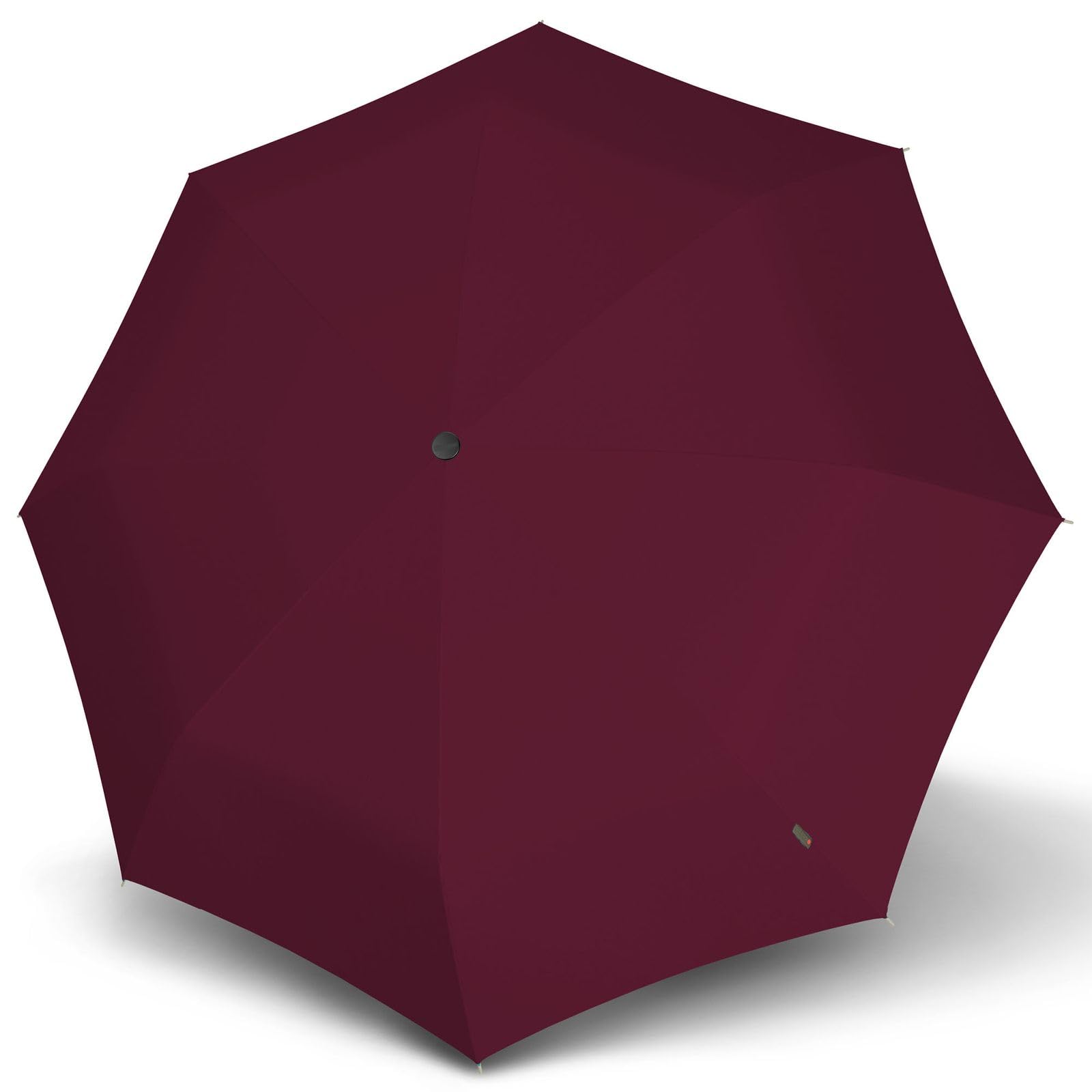 KnirpsT.200 Duomatic Pocket Umbrella - Stable and Storm Resistant - Shanghai, Bordeaux, M, bordeaux, M, Modern