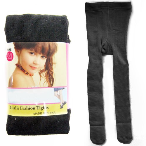 ATB Girls Tights Dance Footed Stockings Pantyhose Kids Ballet Colors Small Medium !4