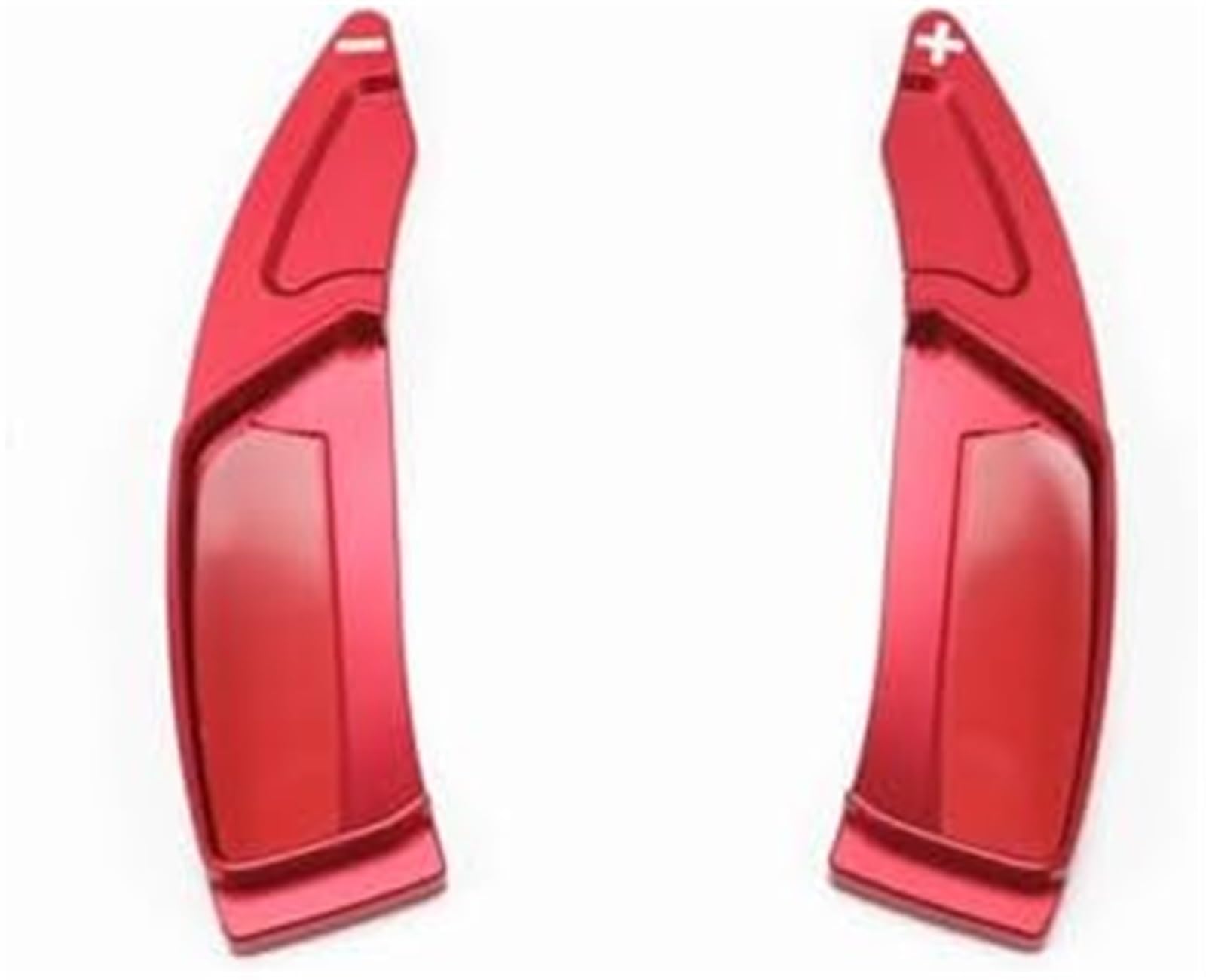 Xedlamp Red Car Gear Shift Paddle For Peugeot 508 5008 308 3008 208 Car Steering Wheel Shift Paddle Gear Paddles Extender Stickers(Red)