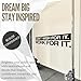 My Vinyl Story | Don't Wish for it Work for it | Motivational Large Wall Decal Sticker Quote for Home Gym Office Exercise Fitness Workout Art Vinyl Decor Removable Words Sayings (Black, 37x10 inches)