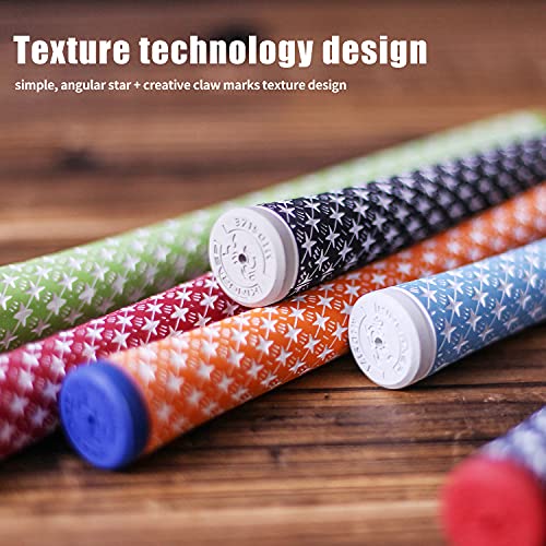 Be Delighted Black Rubber Golf Grips 13 Pack /Undersize/Standard/Mid Golf Club Grips,All Weather Golf Grip Kit (Mdisize, Red) #TOP1