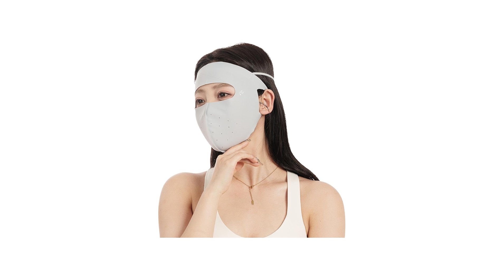 Amazon.co.jp: [RJSQAQE] 1PC 夏アイスシルク日焼け止めマスク